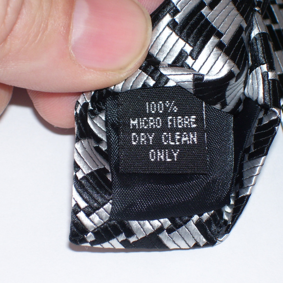 SOLD  Silver Necktie Sock Flower Hanky Cuff Link - Picture 6 of 8